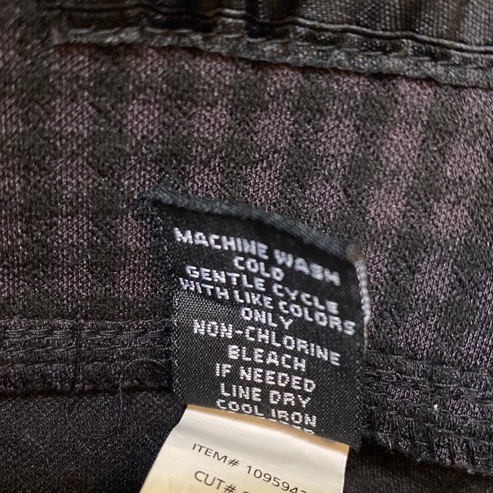 Torrid Black Mini Check Pixie Pants - image 8